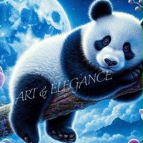 🌙 Panda lunaire 🐼✨