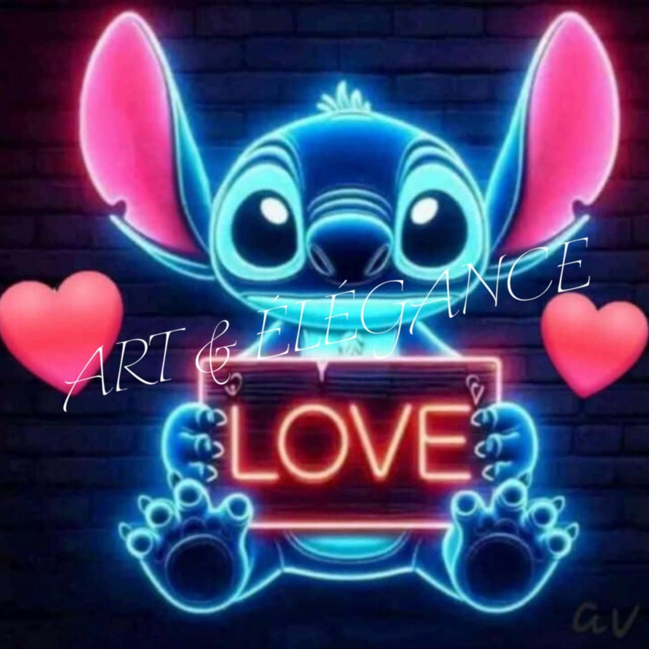 ✨ Stitch Néon Love ✨