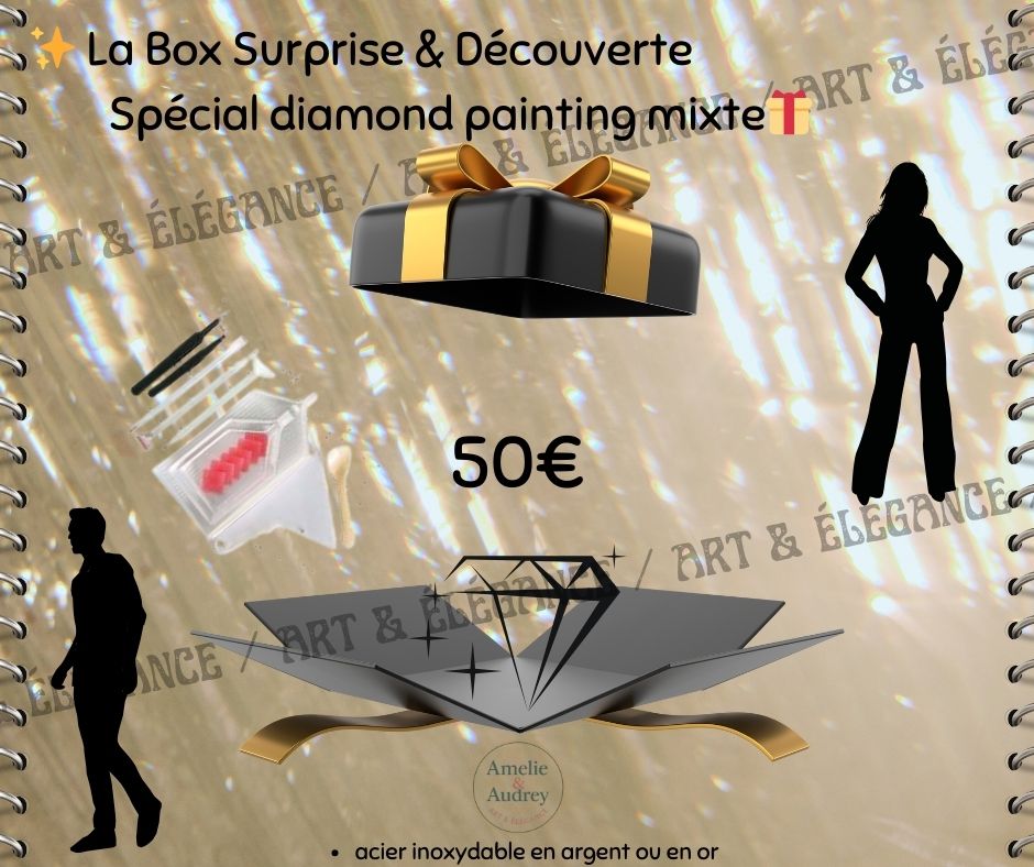 đâš Box SpĂ©ciale Mixte â Diamond Painting âšđ