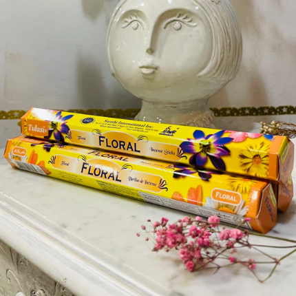 🌸 Encens Floral – Bienfaits & Spiritualité 🌸