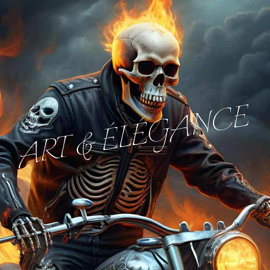 🔥 Crâne en Feu 💀🔥