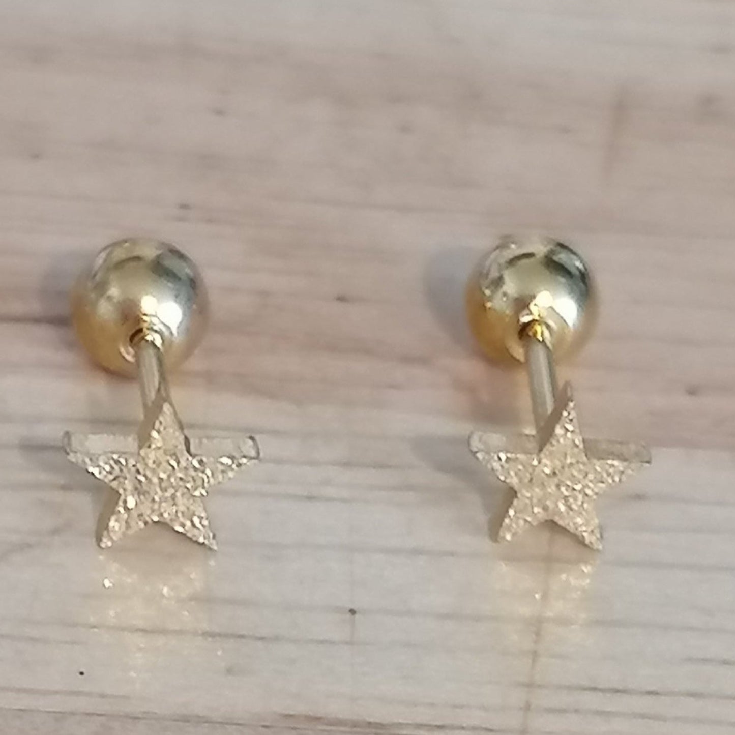 ➿Boucle d oreille étoile