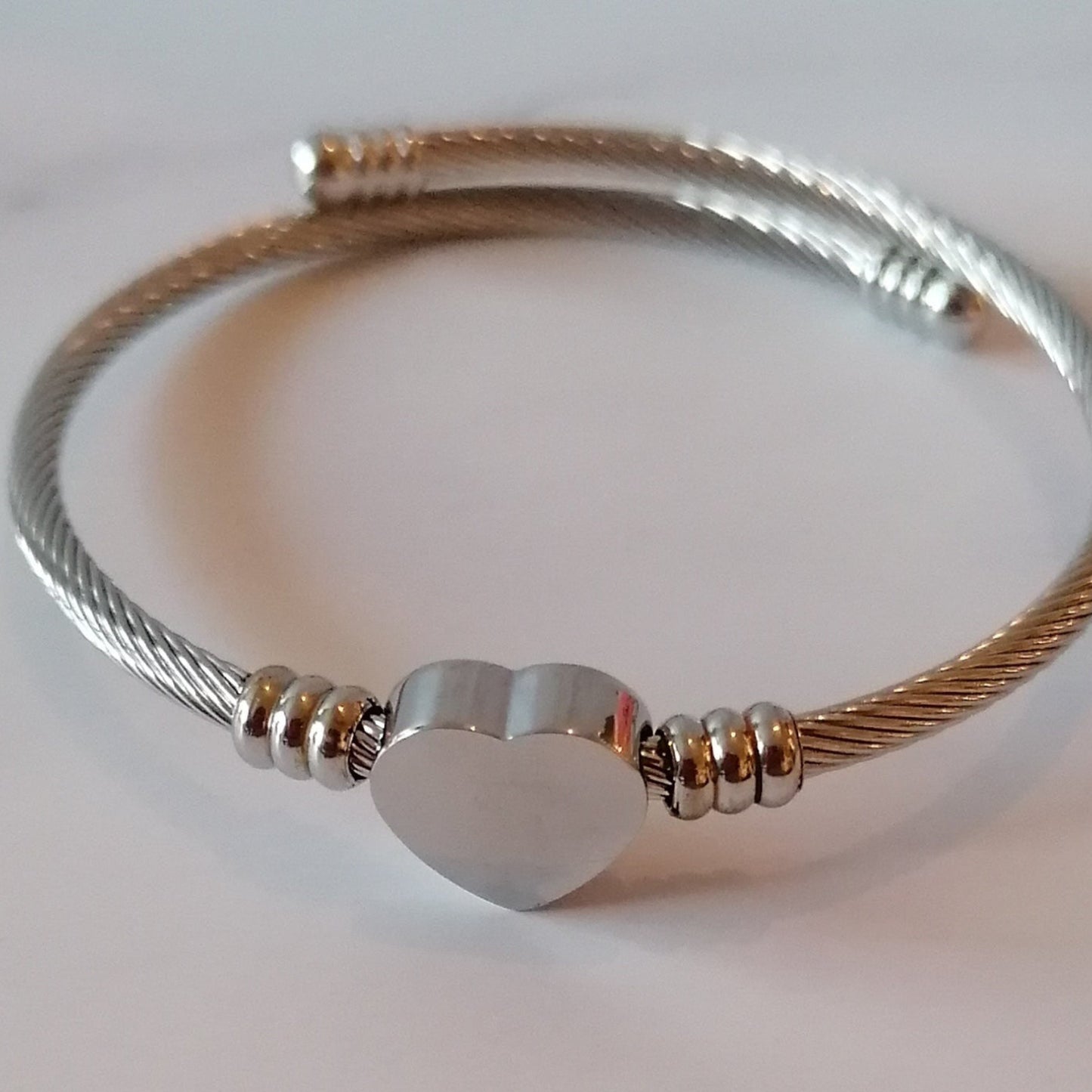 ✨ Joncs en acier inoxydable – Argent & Or ✨