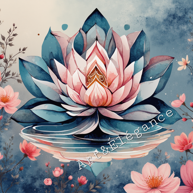 ✨Diamant painting crea fleur de lotus