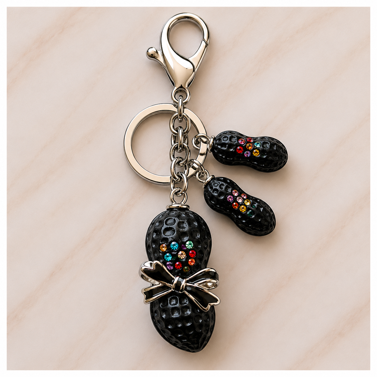 Porte clé cacahuète