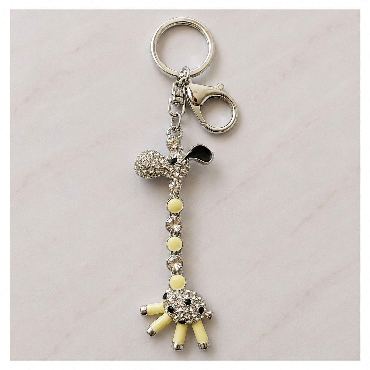 Porte clé girafe
