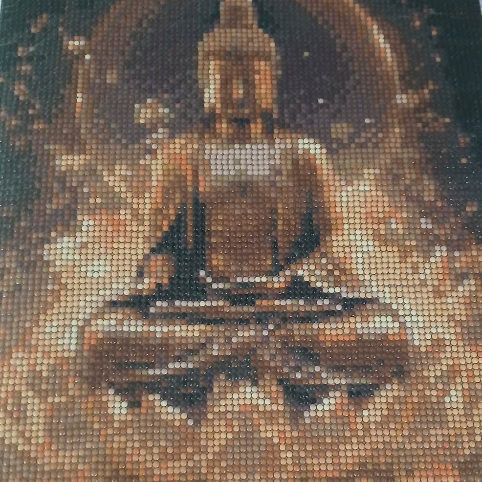Bouddha feu