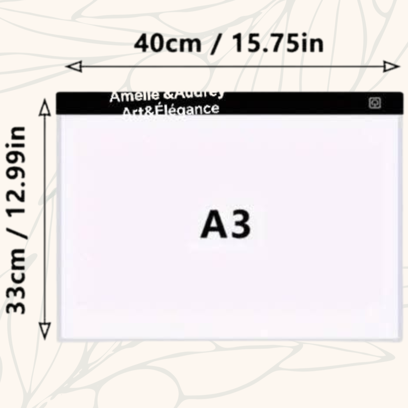 ✨Tablette lumineuse A3