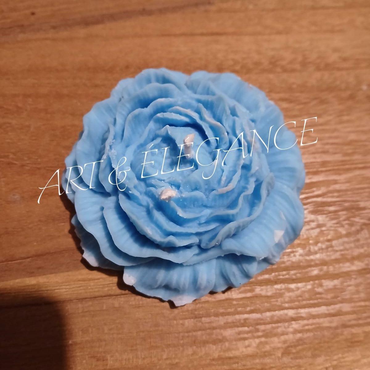 đž Bougie Artisanale âFleur Roseâ â Parfum Lavande 70g