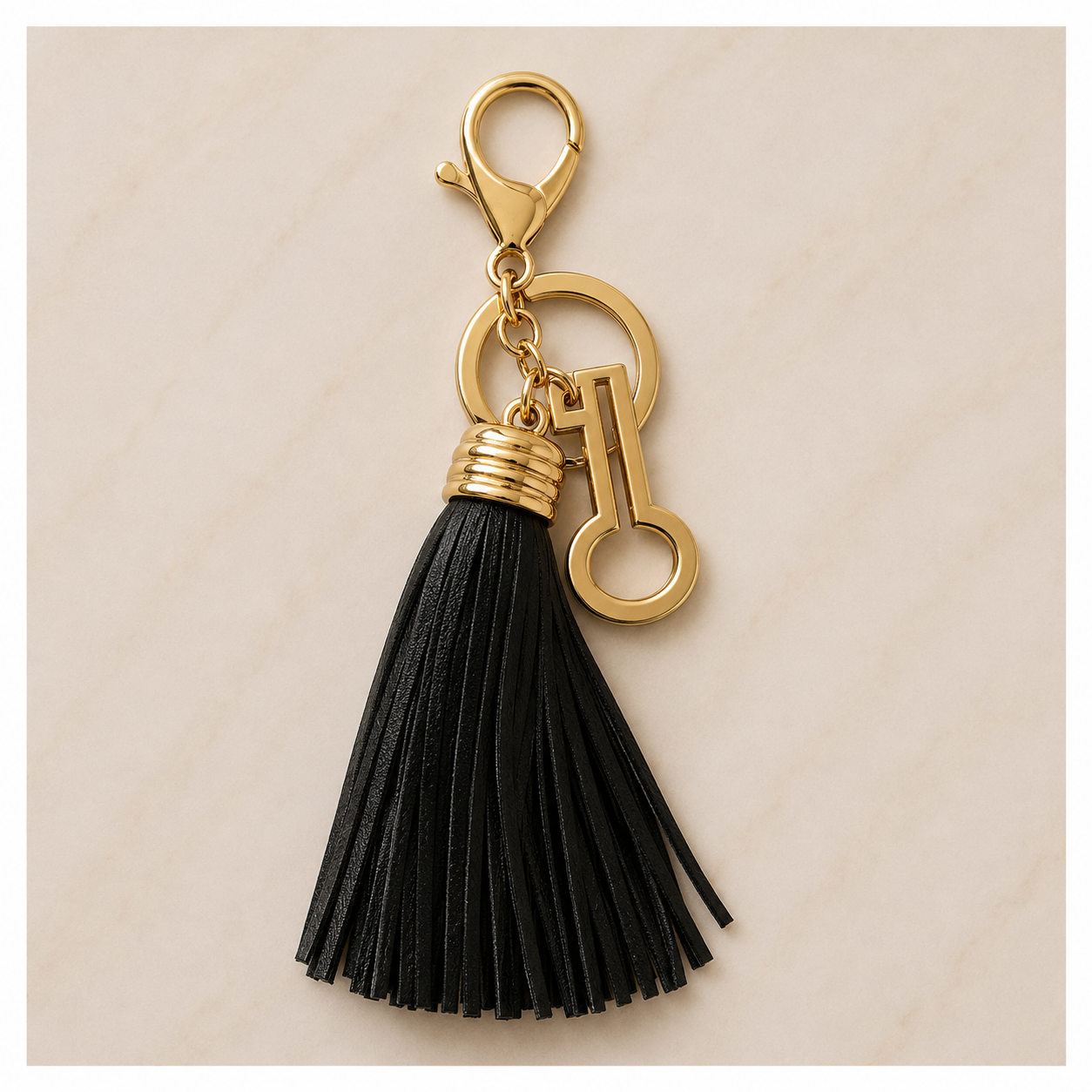 Porte clé pompom clé