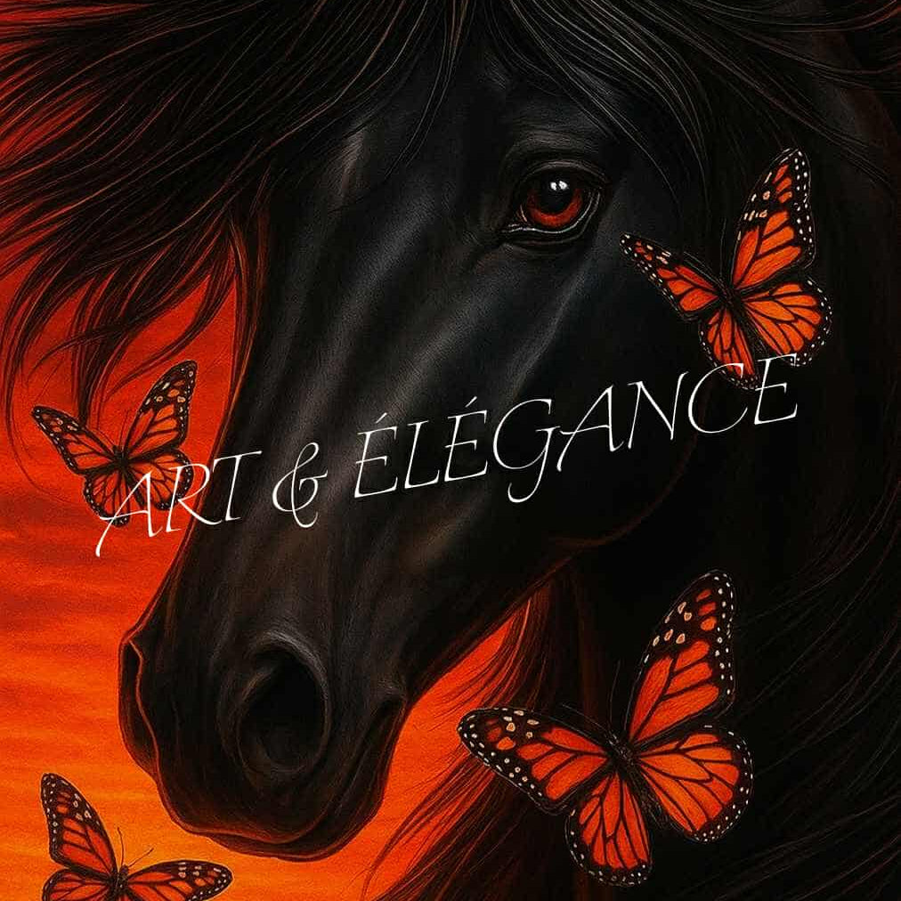 Cheval noir crea