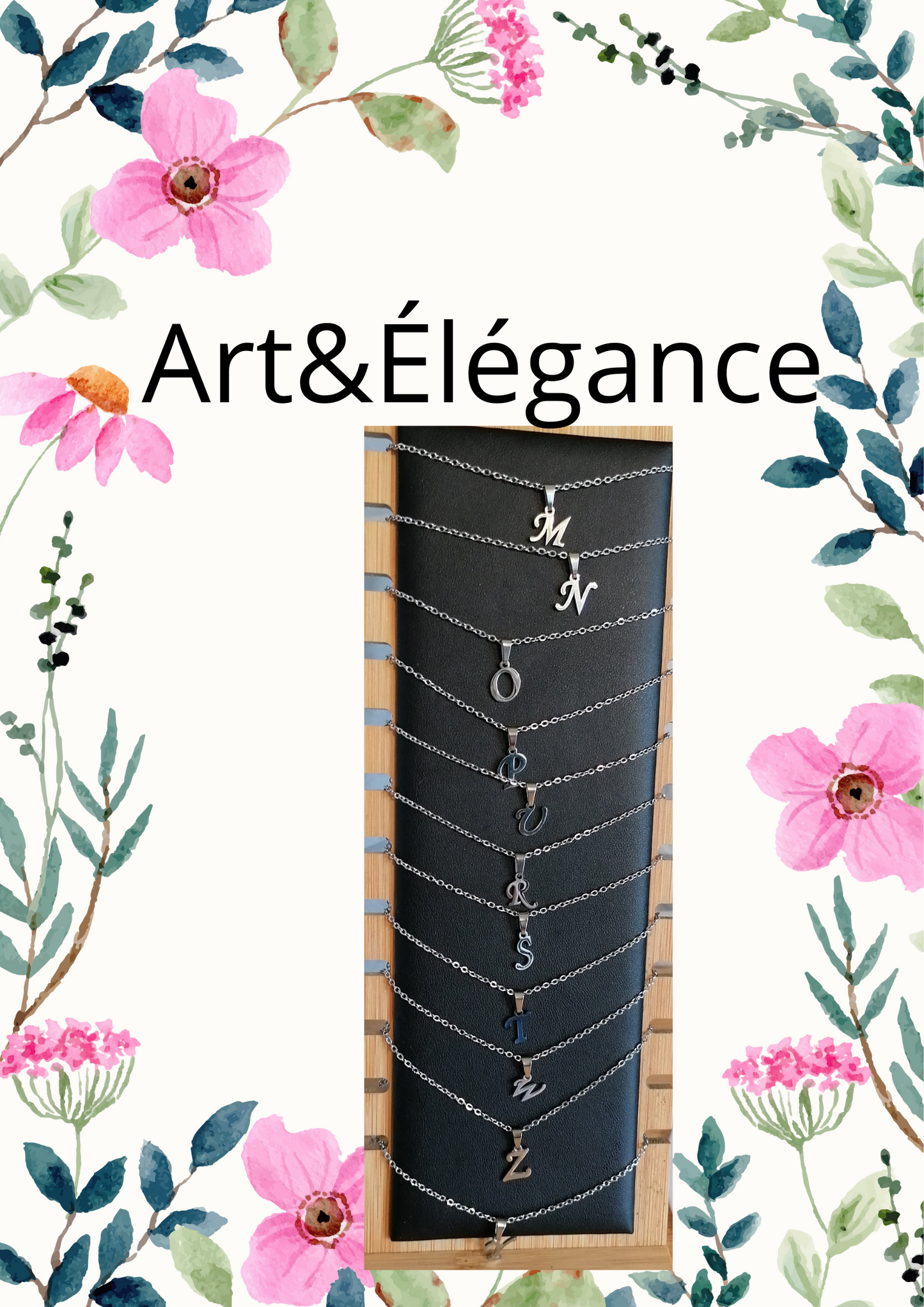 Lettres bijoux