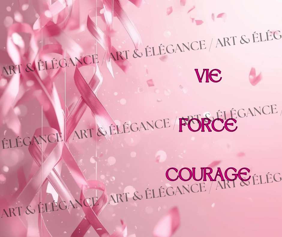 ✨ Diamond Painting Octobre Rose – Ensemble, faisons briller l’espoir ✨