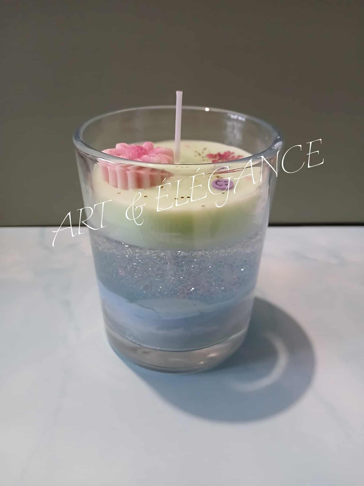 🕯️ Bougie Artisanale – Senteur Litchi (500g)