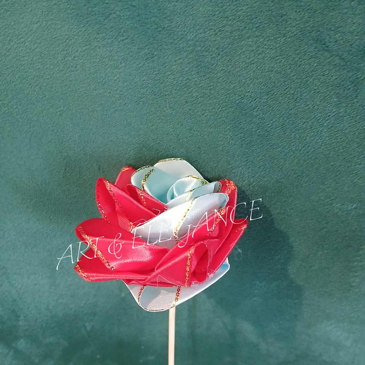 Rose satin artisanale