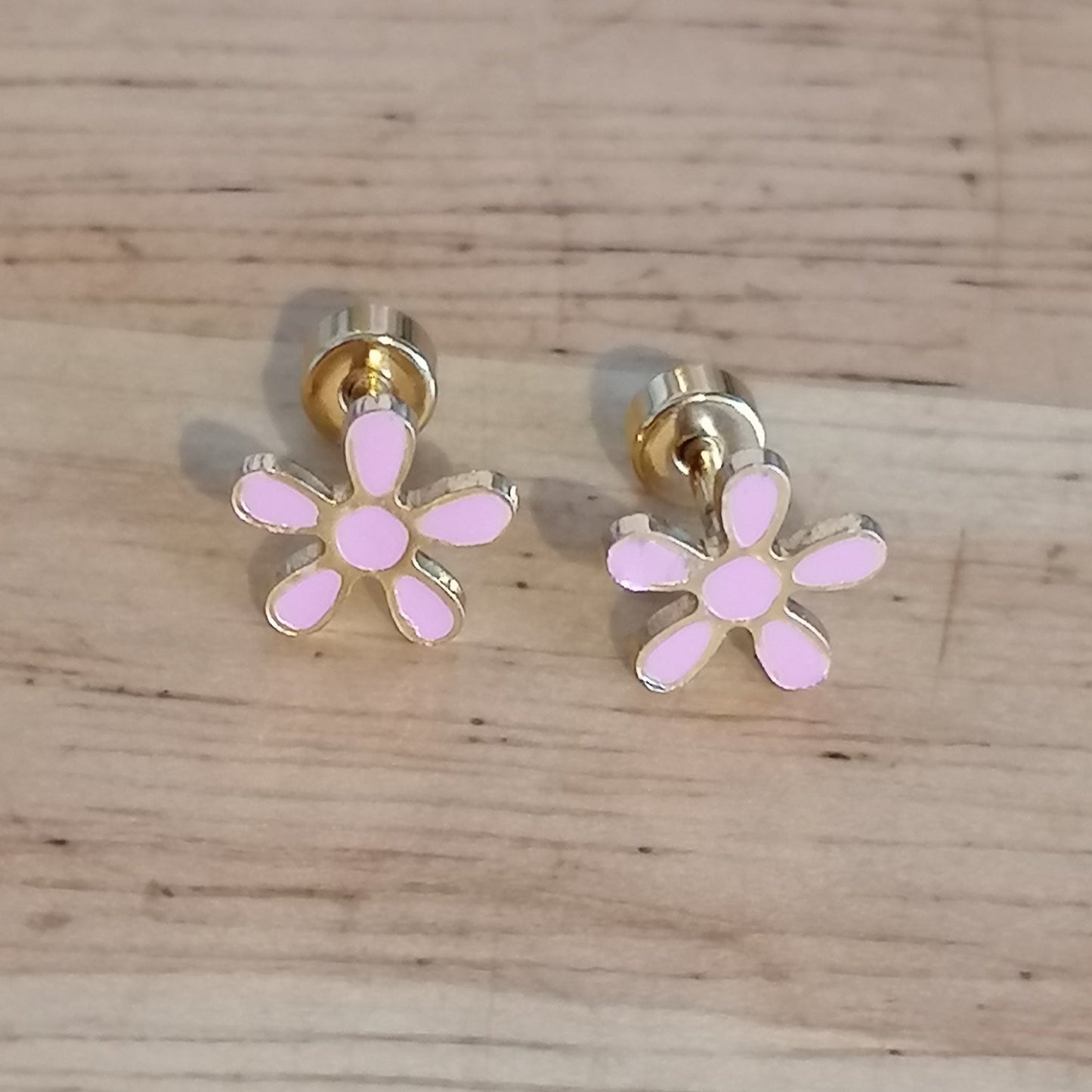 Boucle d oreille fleur