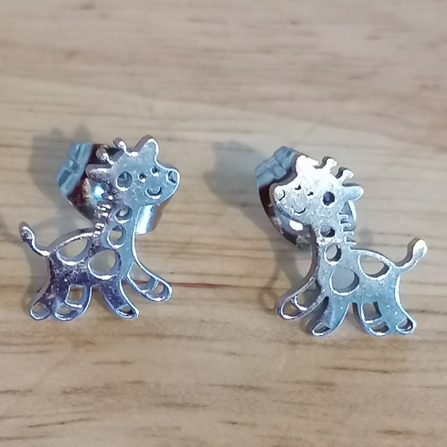 ➿Boucle d oreille girafe