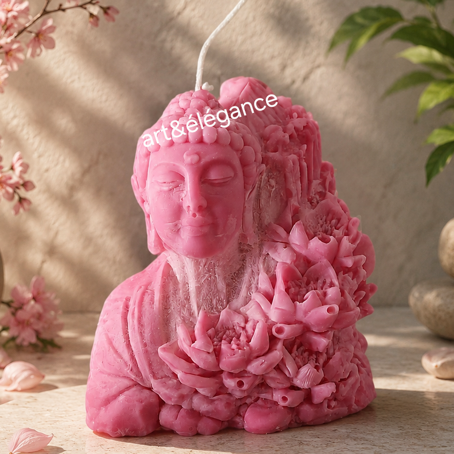 Bougie parfumée fait main mangue papaye