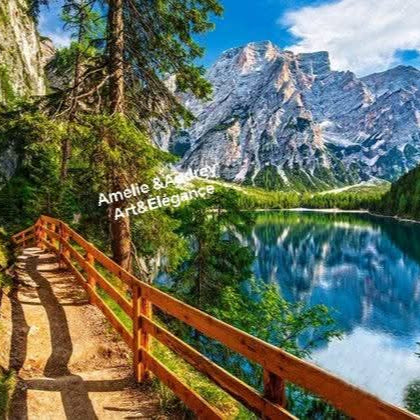 Peinture numérotée paysage