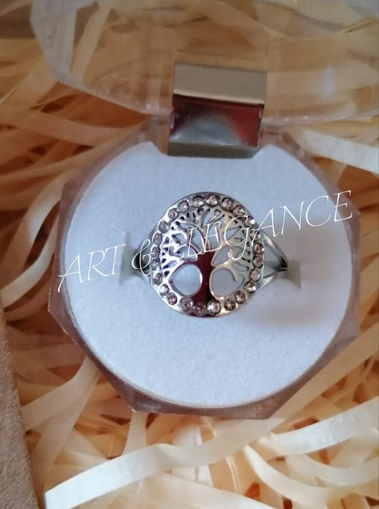 🌟 Coffret “Arbre de Vie” – Harmonie & Éclat Doré et argenté 🌿