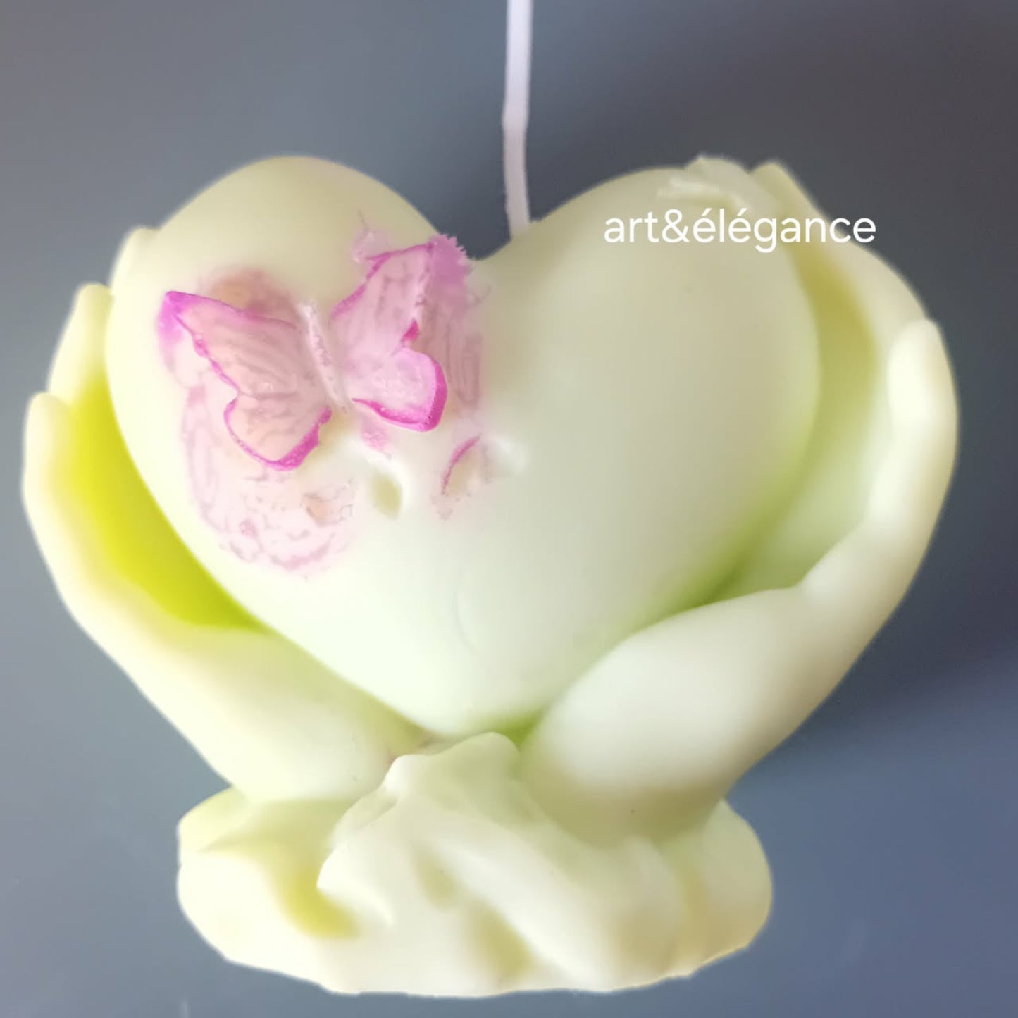 Bougie Parfumée Artisanale – Senteur Grenade & Poire
