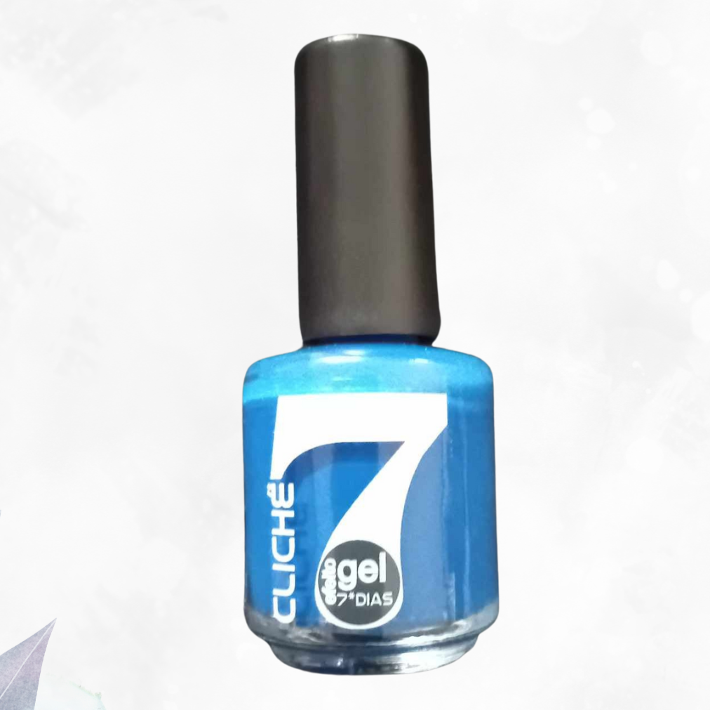 Vernis gel 7 jours bleu