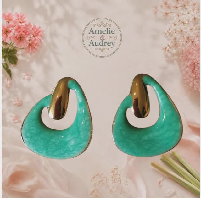 Fabienne. boucles d'oreilles acier inoxydable