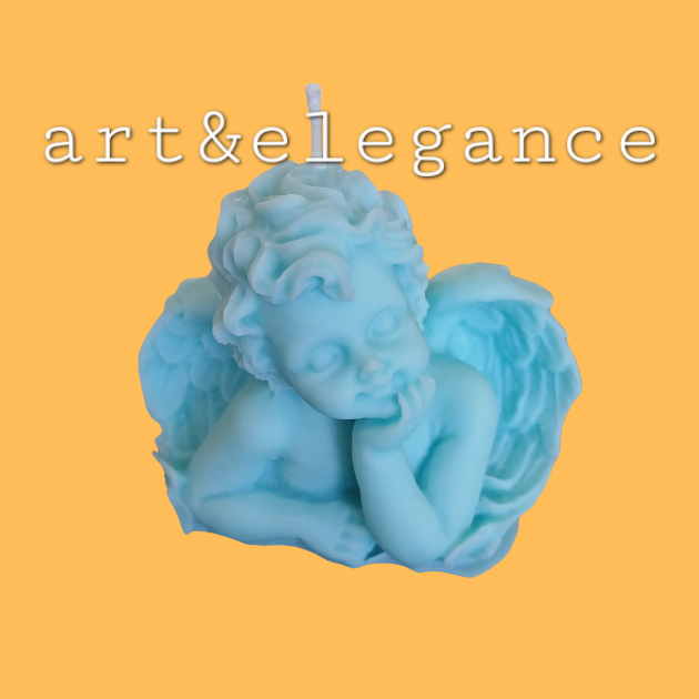 Bougie parfumée fait main ange