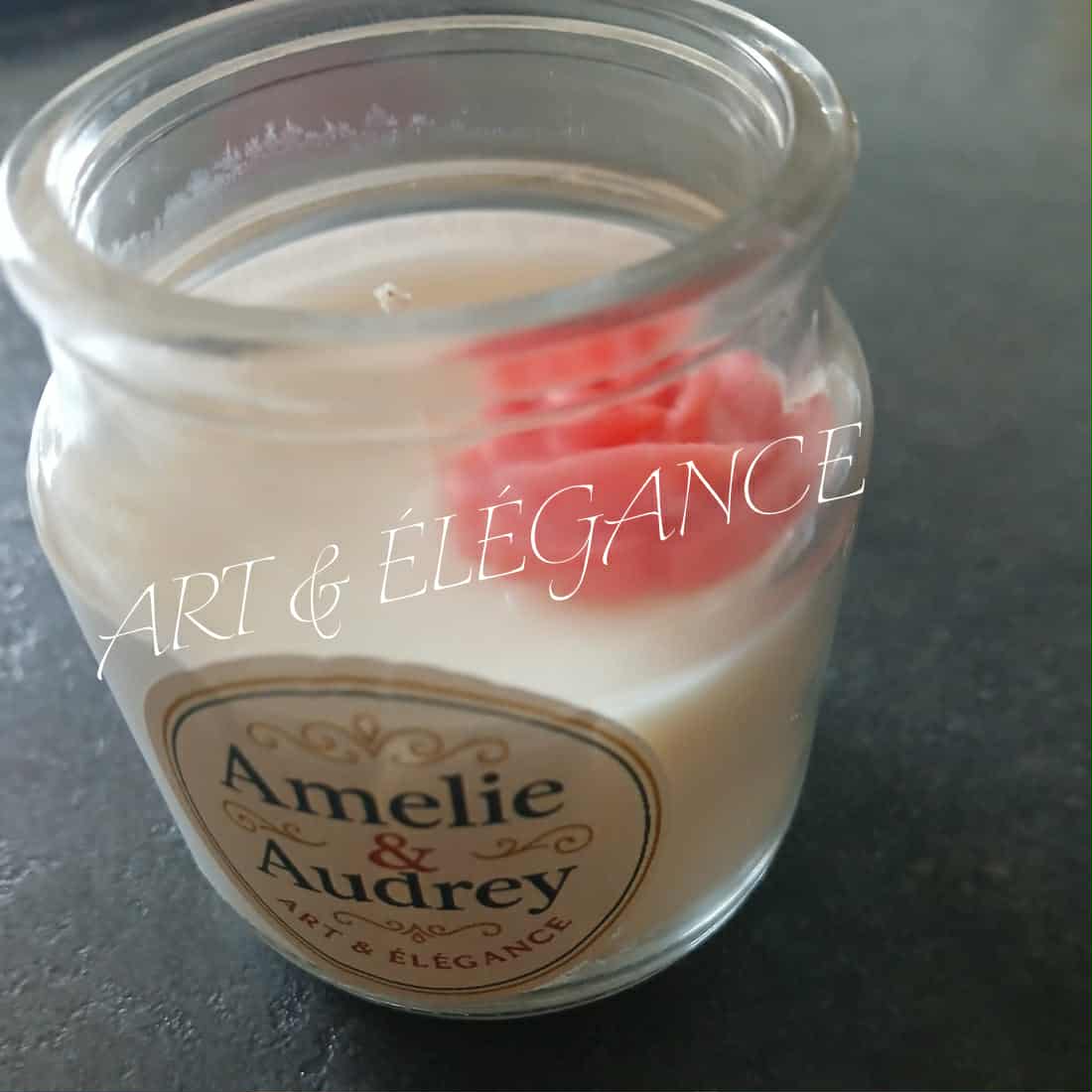 Bougie Artisanale – Vanille (170g)