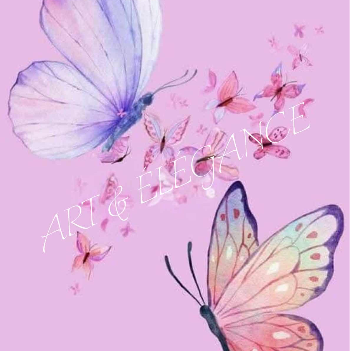 Duo de Papillons Couleurs crea