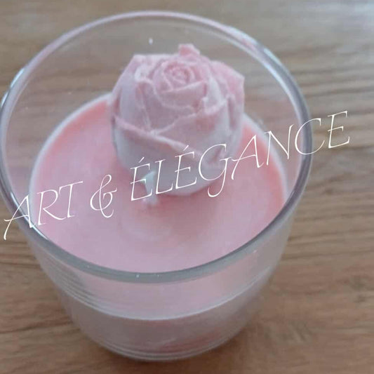 🕯️ Bougie artisanale - Fleur d’oranger ( 300 g 🕯️)