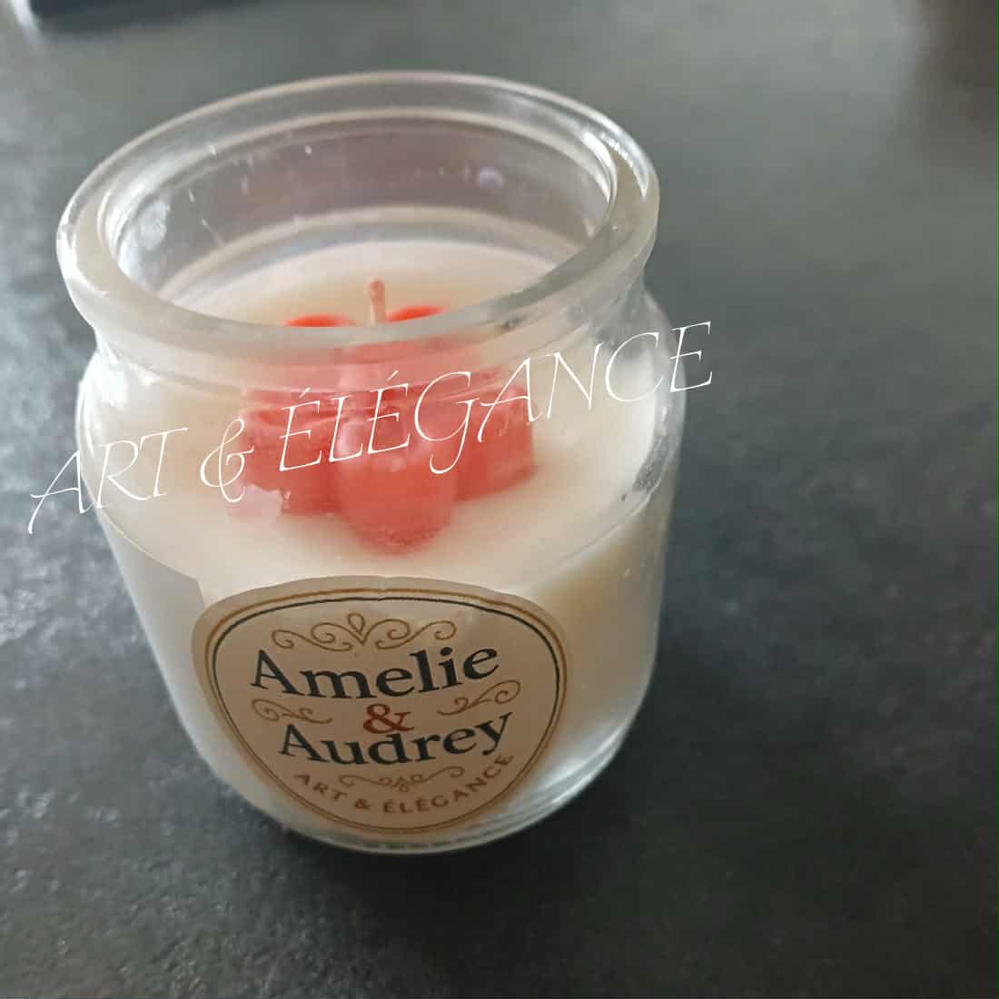 Bougie Artisanale – Vanille (170g)