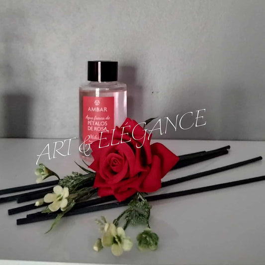 🌹 Mikado Pétales de Rose – Élégance & Douceur 🌹