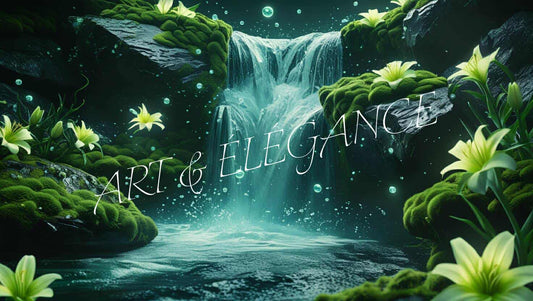 ✨ Diamond Painting Cascade – Éclat et Sérénité ✨