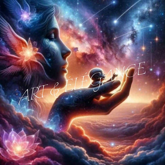 🌈 Femme au Ciel Coloré 🌟