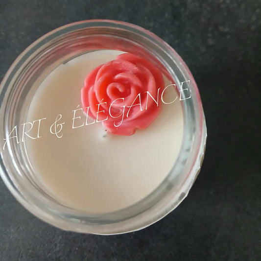 Bougie Artisanale – Vanille (170g)