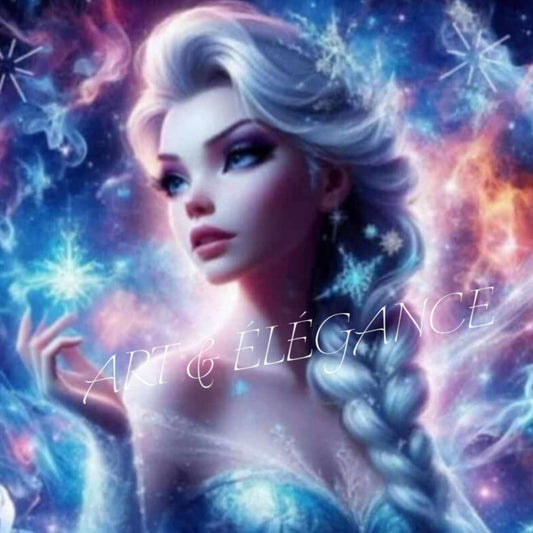 Diamond painting "REINE DES NEIGES"