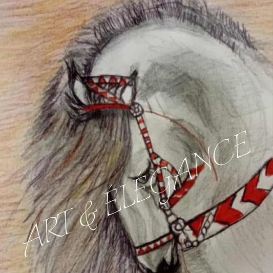 Cheval Élégant aux Tons Clairs 🌟