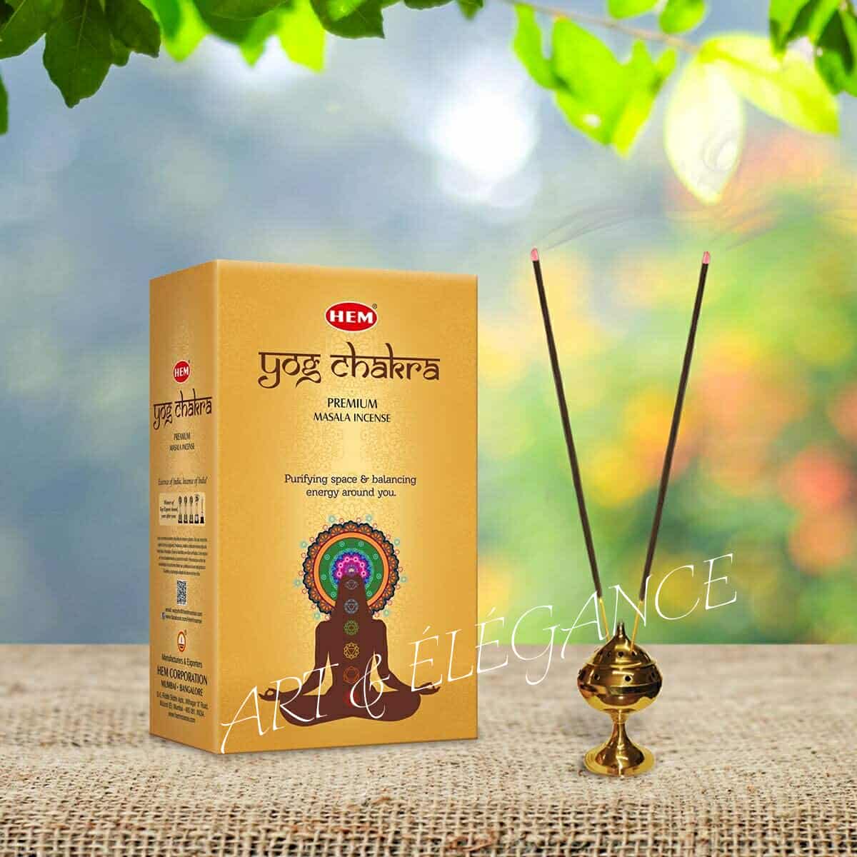 🕉️ Encens Yog Chakra – Harmonie & Énergie 🕉️