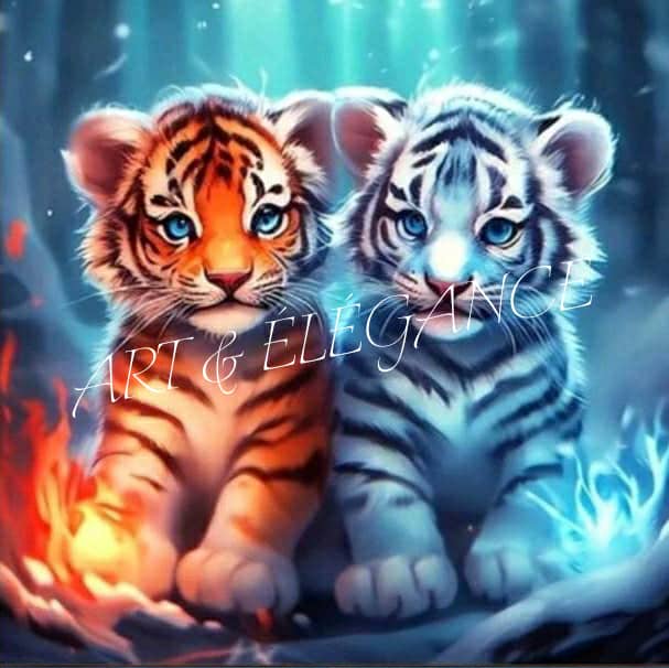 🦁 Deux Lionceaux 🌈✨