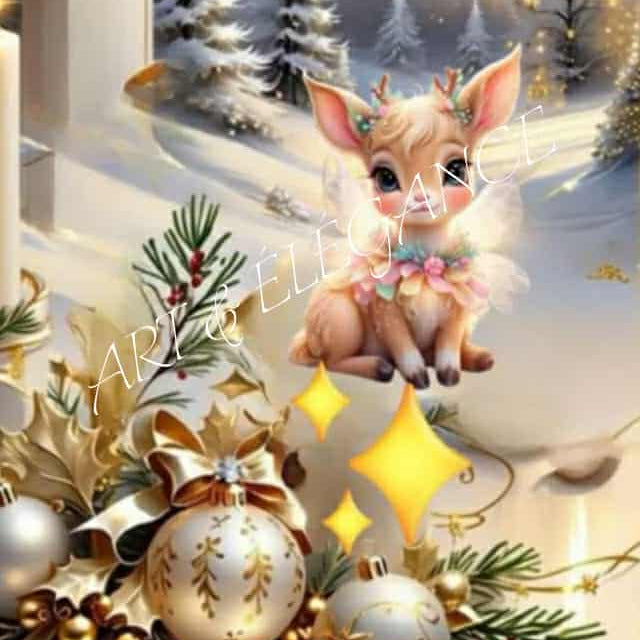 ❄️ Univers féérique et chaleureux 🌟🦌