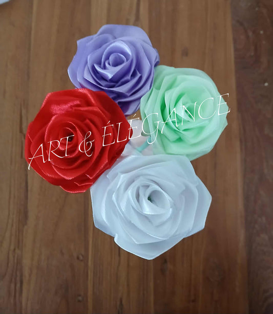 ✨ L’élégance éternelle des roses en satin ✨