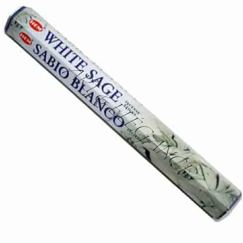 🌿 Encens Sauge Blanche – Purification & Énergie Positive 🌿