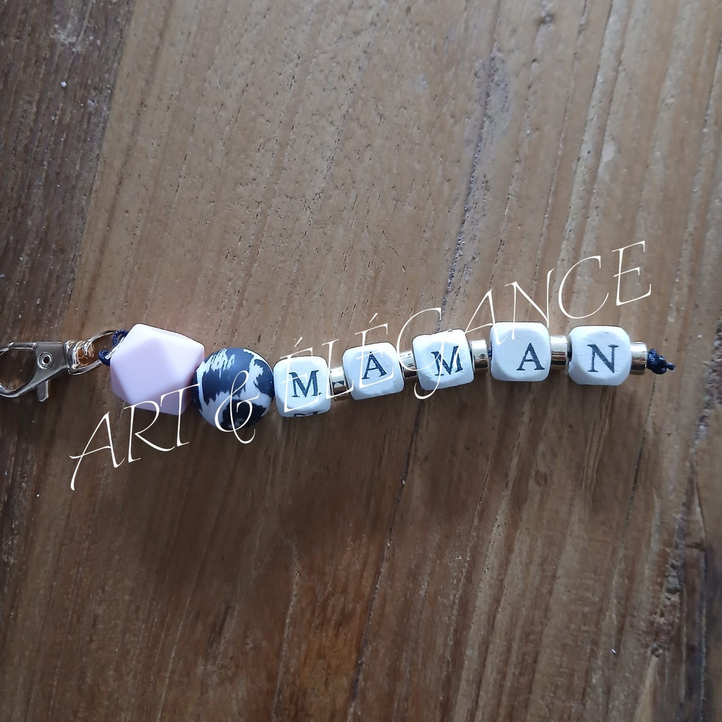 Porte clé artisanal maman