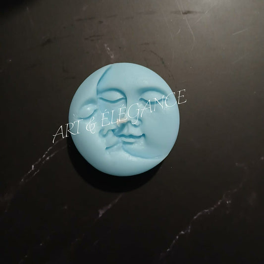 Bougie fait main lune