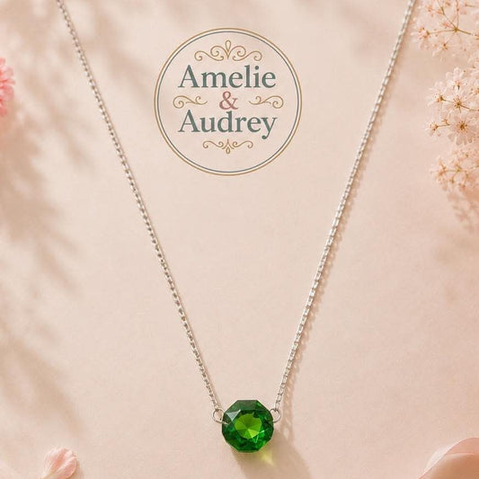 Patricia collier en acier inoxydable fait main perles de différentes couleurs