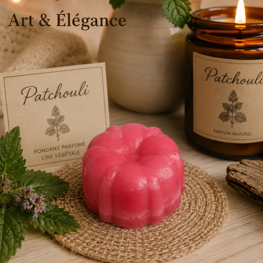 Fondant parfumé fait main senteur patchouli