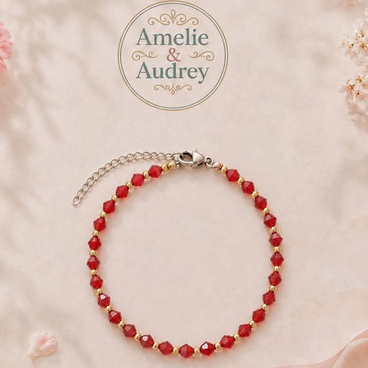 Solange bracelet en acier inoxydable fait main