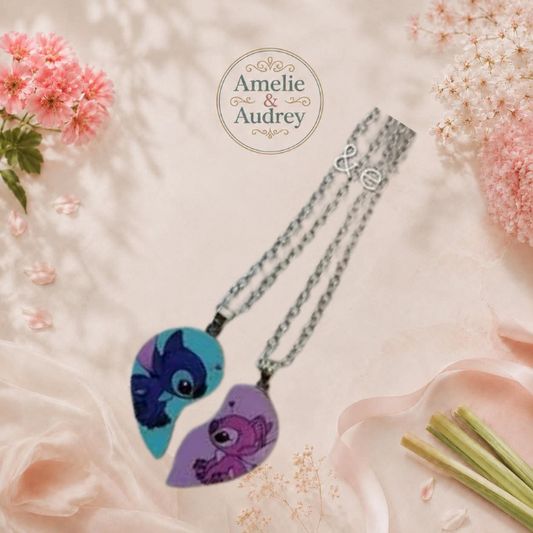 Collier stitch acier inoxydable