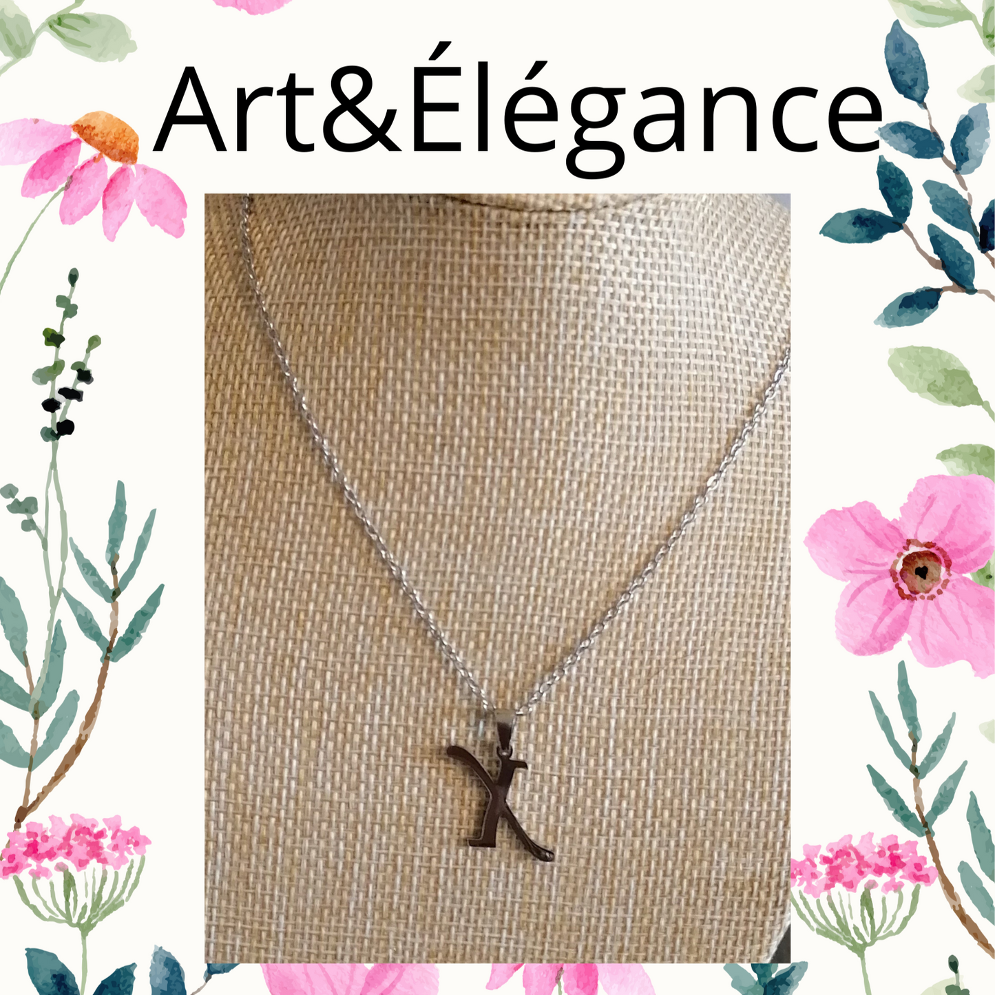 Lettres bijoux